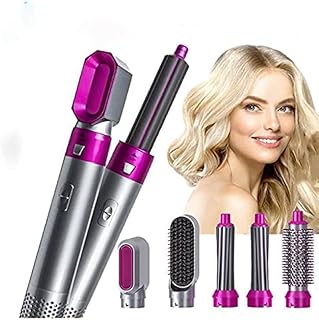 Drumstone [SEPCIAL with 12 Years Warranty ] Hot Air Brush, 5 in 1 Hair Dryer hot air Brush Styler, Detachable Hair Styler Electric Hair Dryer Brush Ro