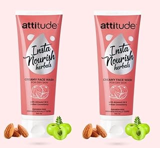 Attitude Insta Nourish Herbals Creamy Face Wash Pack of 2