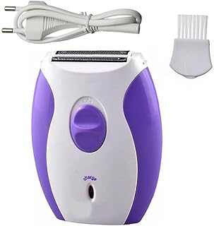 Most powerful cordless electric best powerful hair remover machine for women epilator(White, Purple)