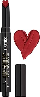 Swiss Beauty My Shine Creamy Lipstick with Vitamin E | Long Lasting Lipstick with Shiny finish | Shade- Stricker Red, 1.5gm