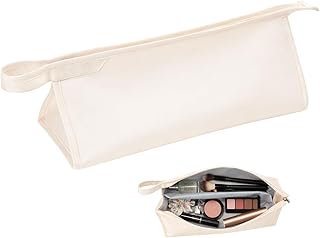 Hair Tool Bag, Beige Hair Styling Tools Organizer, Travel Hair Dryer Pouch for Women, Salon Tools Storage Bag, Compact Design