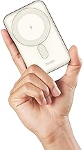 Zango 10000mAh Magnetic Wireless Power Bank | 15W Wireless & 22.5W PD Fast Charging | Built-in Metal Stand | USB Type C Input/Output | Compatible with
