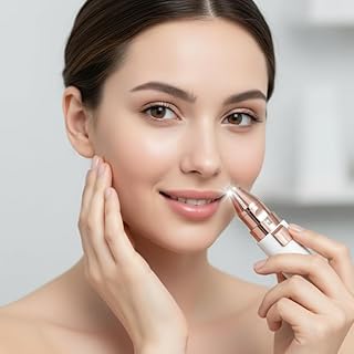 zedx 2 in 1 Grooming Facial Hair Removal Machine – Eyebrow Trimmer Pen & Face Trimmer, Upper Lip Hair Remover for Women & Epilator – USB Rechargeable,