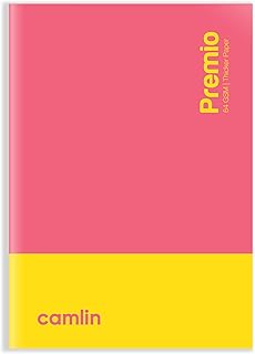 Camlin Premio Solid Single Rule 140 pages Notebook pack of 3