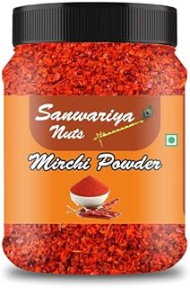 SANWARIYA NUTS Kashmiri Red chili Powder (Kashmiri Lal Mirch Powder) Pure And Ready To Use 1kg