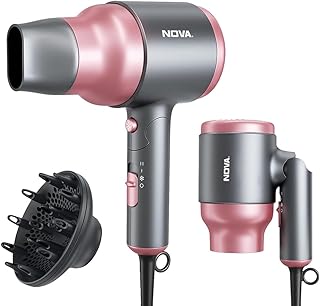 NOVA NHP 8223 Professional Hair Dryer (2000 Watts, Rose Gold)