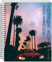 Coconut Tree Front Cover 1 Pack Blank Book For Kids to Write Stories, Unlined A4 Size Notebook Set for Students Journals, Drawing, Sketching, 200 Page