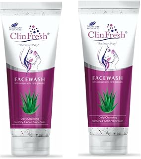 ClinFresh Daily Cleansing Face wash for Oily & Acne Prone Skin 75g (Pack of 2)