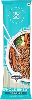 MOI SOI Whole Wheat Hakka Noodles, 150g (No Maida | Not Fried | No Preservatives or MSG)