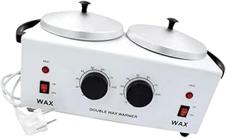 Double Pot Wax Warmer Portable Melter Machine For Hand And Feet Spa Epilator | Salon & Spa Equipment | Professional Waxing Warmers