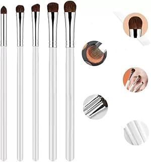 5pcs Set Professional Eye Brushes Set Foundation Mascara Blending Pencil Brushes Makeup Tools Cosmetic Black Brush