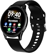 GameSir Evo Vista Premium Smartwatch 1.39" Round Display with Silicon Strep, Bluetooth Calling & Health Monitoring, Multi Sports Modes, Voice Assistan