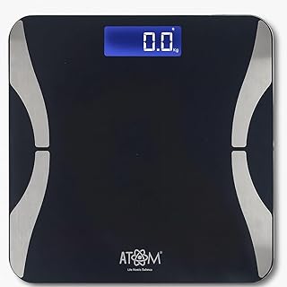 Body Weight Scale with BMI, Fat%, 19 Body Metrics & App Sync – weighing machine for body weight, weight machine digital, smart weighing scale for body