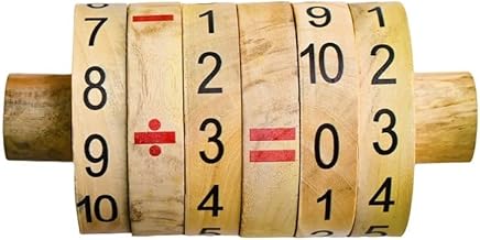 Math Calculator STEM Game | Wooden Calculator for Kids and Teenager | Fun Teaching Tool