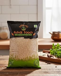 Biryani Special Basmati Rice | Extra Long Grain Basmati Rice | Ideal for Biryani (5kg)