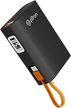 pTron Dynamo Rush 10000mAh 22.5W Nano Power Bank, Compact Size Fast Charging, Supports VOOC/Wrap/Dash USB Charging, 20W PD Fast Charging, USB Type-C I