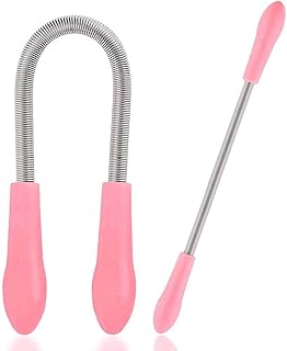 Removing facial hair in women Upper Lip Cheek Chin Moustache Sideburns Neck Beauty Tool - Spring Epilator Face Threading Natural Beauty Tool Stick for