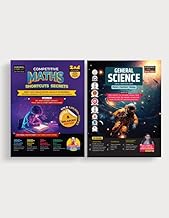 Examcart General Science + Competitive Short Maths Textbook Combo for SSC, Railways, Police, Defence, NDA, Bank, UPPCS, Patwari & Other Government Exa