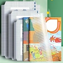 60 Pcs- 3 Different Sizes -20 Each, Transparent Paper Sticker Book Covers Self Adhesive Waterproof Binding Film for School & Office Textbook Protectiv