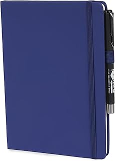 DIARO A5 Leather Business Diary for Office & Corporate Gifts | 80 GSM NSS Paper | Elastic Closure & Bookmark, Undated Executive Notebook with Pen Hold