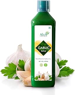 Alum Garlic Juice 400 ml Cold Pressed Fresh Juice