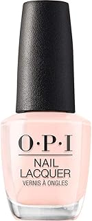 O.P.I Nail Lacquer | Bubble Bath (Nude Pink) | 15 Ml | Long-Lasting, Glossy Finish Nail Polish | Fast Drying, Chip Resistant