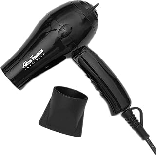 Alan Truman Mini Dryer - 1000 Watts DC Motor Hair Dryer (Black)