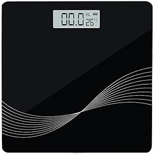 Bathroom Scale Electronic Thick Tempered Glass LCD Display Health Body Weight Weighing Scales For Body Weight Scale