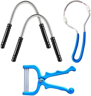4 Pieces Spring Facial Hair Remover Manual Epilator Spring Face Epilator Tool Remove Hair from Upper Lip, Chin, Cheeks and Neck Beauty Tools for Women