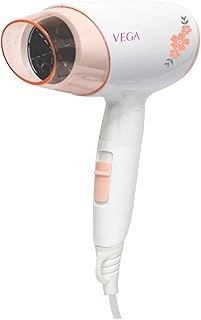 VEGA Insta Style 1600 Hair Dryer (VHDH-21), White