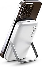 RAEGR 10000mAh MagFix M10s Wireless Power Bank, Super Fast 20W PD Charging Upto 15W Magnetic Qi-Enabled Wireless Charging with Stand Mode, QC 3.0 Supp
