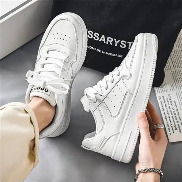 White Casual Sneakers For Men Sneakers For Men