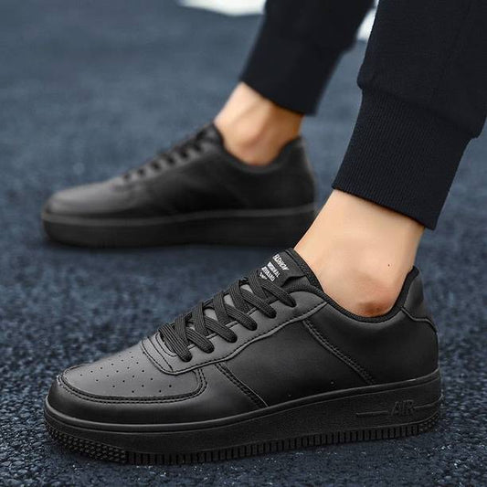 Casual Sneakers Black Outdoor Shoes For Boys And Men Sn...