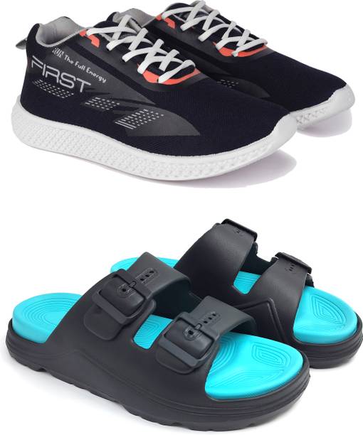 Men’s Casule Shoes & Sandals Combo|Running Shoe for Dai...