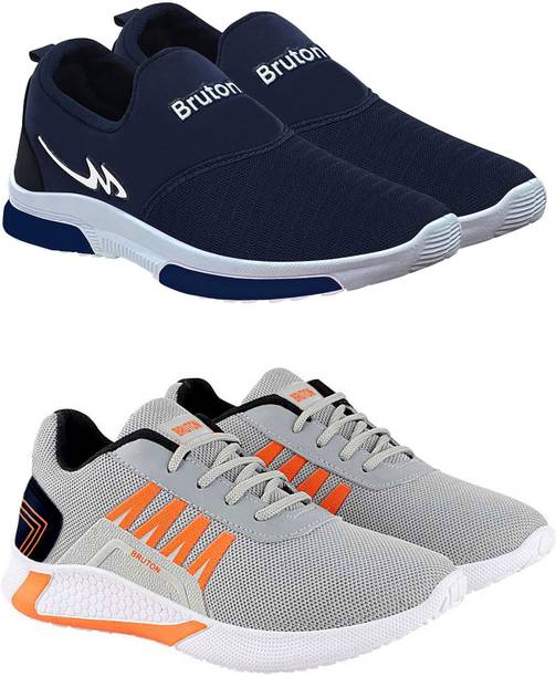 Men 2 Combo Sneaker Shoes Clogs Sandal