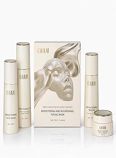 Cham Beauty 5-Piece Ultimate Skin Set – Complete Face & Body Care Kit for Radiant, Glowing Skin (Face Wash, Mask, Cream, Serum & Lotion)