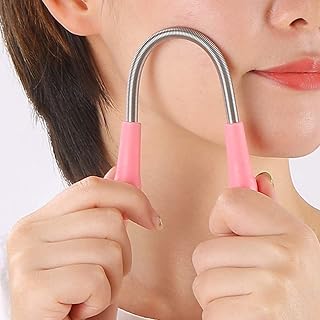 Woman Epilator Manual Facial Hair Remover Stick Face Body Hair Remover Epilators Hair Cleaning Remove Cleanser Beauty Tools (Medium, 1, count)