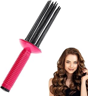 MAYCREATE® Rolling Comb for Curly Hair, Curl Comb for Hair Dryer, Heatless Hair Styling Tools, Curly Hair Roller, Anti scalding Air Volume Hair Curlin