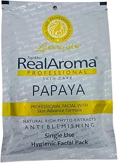 professional skin care papaya facial kit 72gm 6 step facial pack of 2