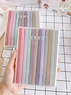 12Pcs Aesthetic Cute Highlighters, Bible Pastel markers and Pens, No-Bleed School Supplies and Office Journal DIY Home || Two Side Highlighters Pen ||