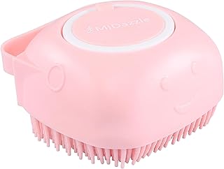 Midazzle Silicon Massage Bath Brush Hair Scalp & Bathing Brush For Cleaning Body | Silicone Bath Wash Scrubber Cleaner & Massager For Shampoo Soap Dis