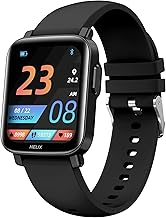Helix METALFIT 2.0 smartwatch with Bluetooth Calling, 1.5" HD IPS Full-Touch Display, SPO2, Body Temperature & BP Measurement, 20 Sports Modes and Unl