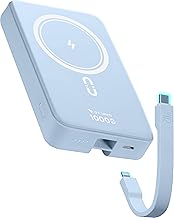 DR VAKU® 10000mAh Magnetic Wireless Power Bank for iPhone 17/16/15/14/13 Series iWatch & Airpods 15w Magsafe & 22.5w PD with L Cable Fast Charging (In