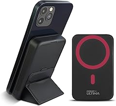 Eveready Ultima MagSafe Compatible Power Bank- PB31, 10,000mAh, 22.5W Wired & 15W Magnetic Wireless Fast Charging Stand for iPhone 12 & Above, Android