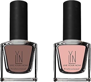Coffee Couture Nail Polish Combo Pack of 2, 12ml | Glossy Finish Long-Lasting Nail Lacquer | Quick Drying Formula | Chip-Resistant, Non-Sticky, Cruelt