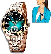 Drumstone 𝐃𝐈𝐖𝐀𝐋𝐈 𝟏𝟓 𝐘𝐄𝐀𝐑𝐒 𝐆𝐔𝐀𝐑𝐀𝐍𝐓𝐄 PRO GEN25 Stylish Smartwatch for Women & Girls with Stone Studded Bezel | Health & Fitness Tracker | Premium Metal