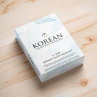 Korean Glass Skin Facial Kit | 11-Step K-Beauty Method For All Skin Types | Professional Korean Skincare Set For Brightening, Anti-Aging, And Acne| Me