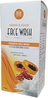 JRT Daily Cleansing Glowing Skin Papaya & Kesher Face Wash 100 ml Pack of 2