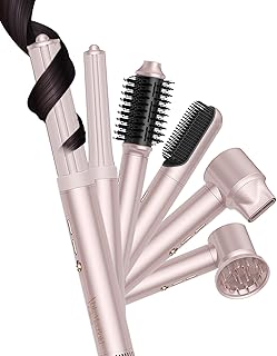 Make Mee Bold AirCurl & Multistyler 7X – Hair Styler for Women | AirCurl Hair Styler, Hair Dryer with Diffuser, Hair Volumizer Brush & Straightener Co