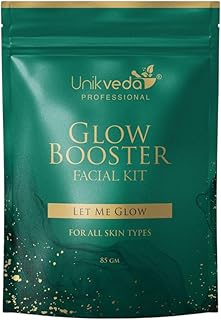 Professional 8 Step Glow Booster Facial Kit for All Skin Types, Let Me Glow, 85g